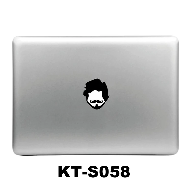 Kocurtop красивый ноутбук наклейка для ноутбука скины для Macbook Air 11 13 Pro 13 15 17 дюймов mac book виниловая ПВХ наклейка - Цвет: KT-S058
