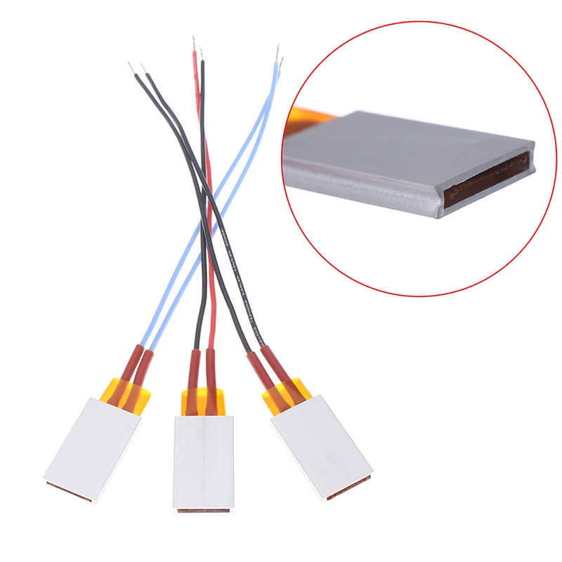 Алюминиевая пластина нагревателя с постоянной температурой 1 шт. 12 В 35*21 мм|Детали