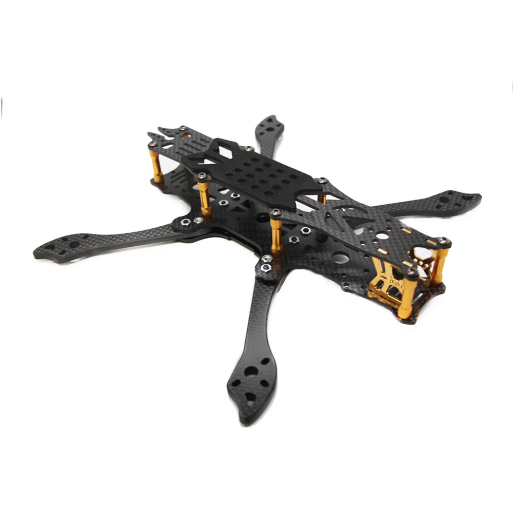 FLYWOO Mr. Croc Fiber 5 мм Arm-Gloden 225 мм 5 дюймов FPV frestyle Carbon Racing FPV Рама Комплект для RC Дрон мотор? Пропеллер