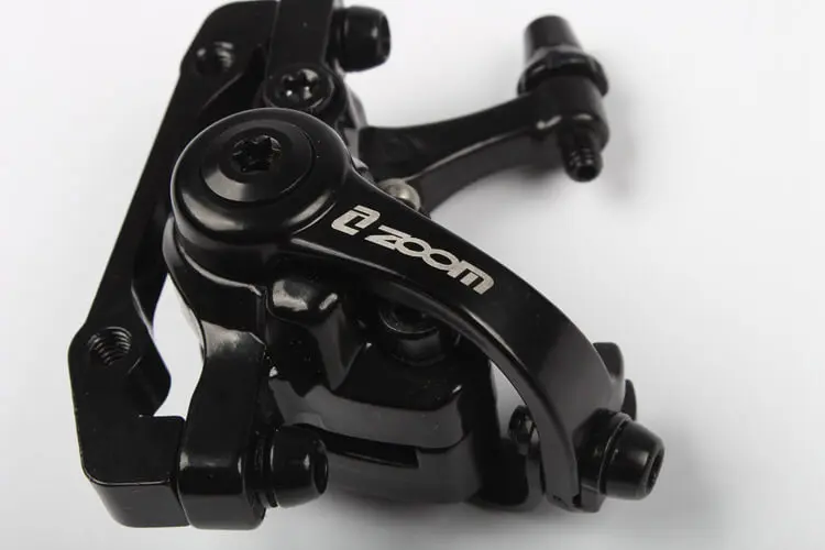 

ZOOM Bicycle Disc Brake Clamp Black Mountain Road MTB Bike Bilateral Drive Disc Brakes Mechanical Caliper Cycling Disc Brake