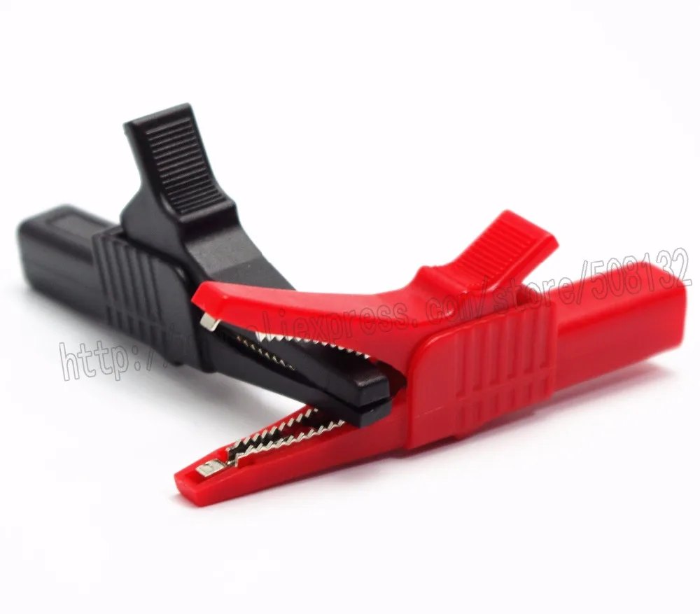 Мультиметр с зажимом типа Аллигатор тестовый зонд клипсой крокодиловая кожа HV