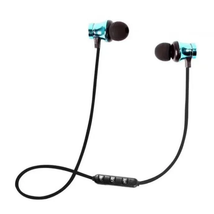 Спортивные наушники для бега с микрофоном телефона беспроводные Bluetooth стерео бас
