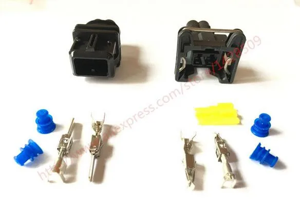 AMP Tyco 2 Pin гнездовой и разъем автомобильного двигателя 5 шт. | Обустройство дома