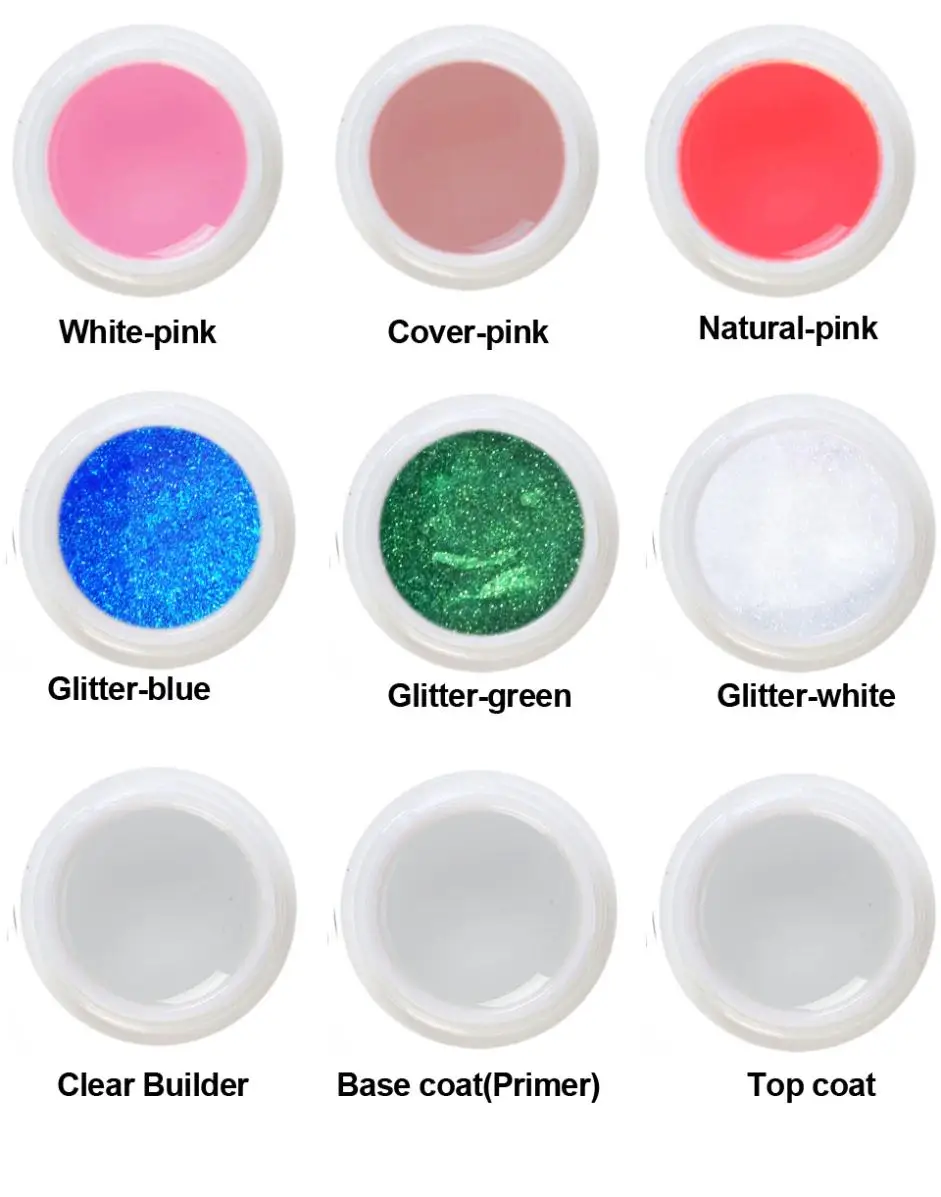 

free shipping uv Gel Polish VOG Fashion Soak Off Builder Gel Camouflage Gel varnish 4pcs 10g cover pink builder Gel lacquer