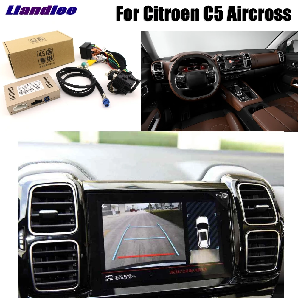 Liandlee для Citroen C5 Aircross Parking Camera Interface Reverse backup Kits Display Upgrade|Камеры заднего вида авто| |