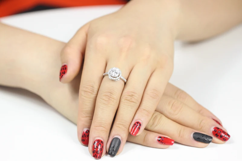 Uloveido женские Модные кольца с камнями обручальное кольцо Подарки для женщин