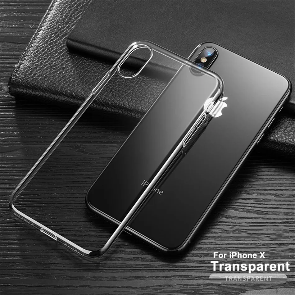 luxury Soft Bumper Silicone Gel TPU Clear Cover For iPhone XR XS Max 8 Plus 7 X iPhone8 6 6s Case protective Shell Armor coque | Мобильные