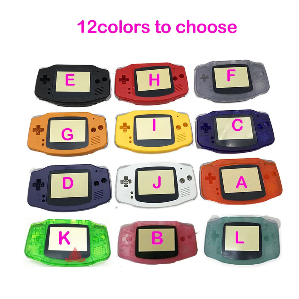12 цветов для ограниченной серии корпус чехол Nintendo Gameboy Advance GBA|gba cover|gba casegameboy cover |