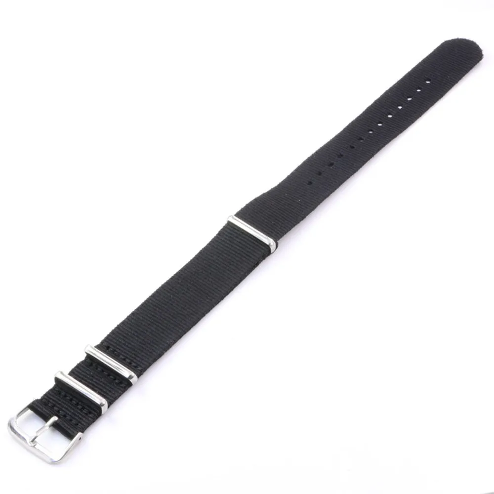 Ремешок нейлоновый для наручных часов спортивный армейский браслет разных