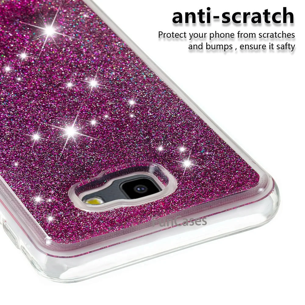 Горный хрусталь для samsung Galaxy J4 + плюс Чехол звезд диаманта Bling жидкий песок