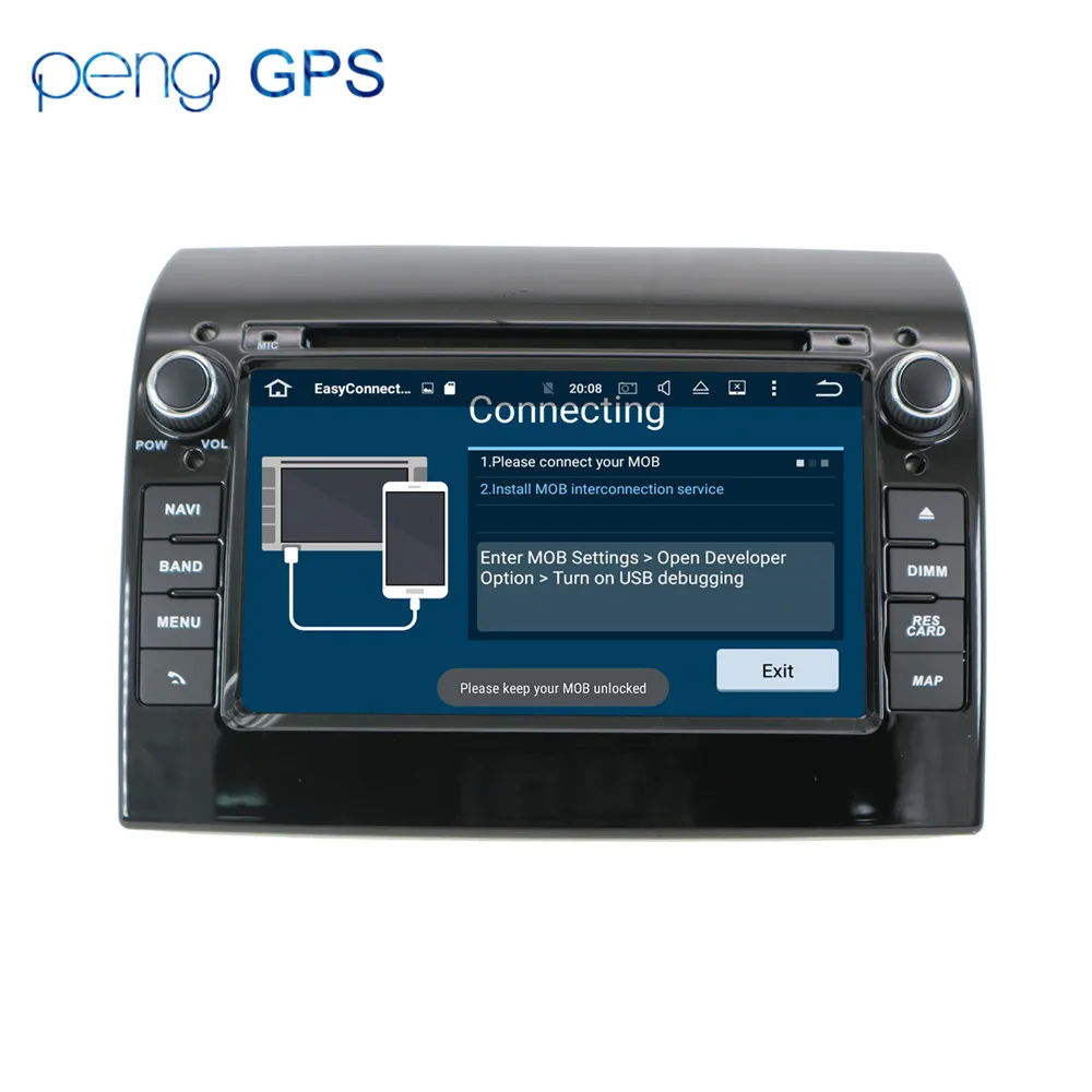 Android 8 0 7 1 автомобильный радиоприемник стерео головное устройство gps Navi для PEUGEOT