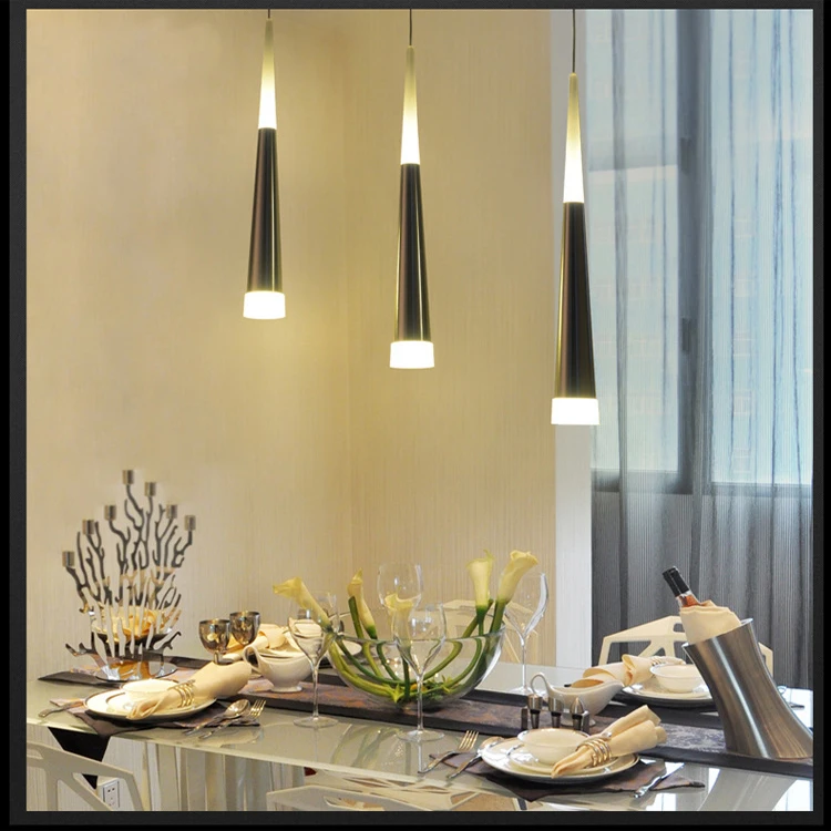 Современный светодиодный подвесной светильник 220 В переменного тока 1 шт.