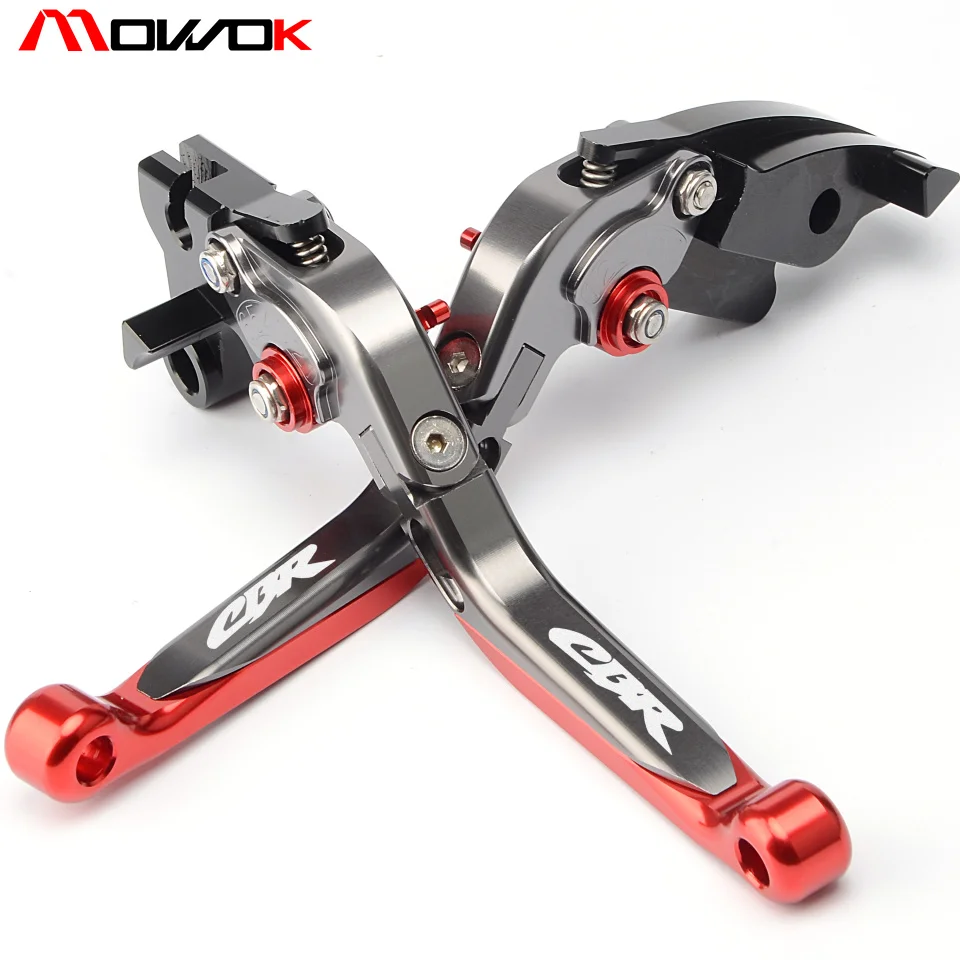 Красная зажим для Honda CBR954RR 2002 2003 CBR600RR 2004 2005 CBR 2006 954RR 600RR рычаги тормоза сцепления