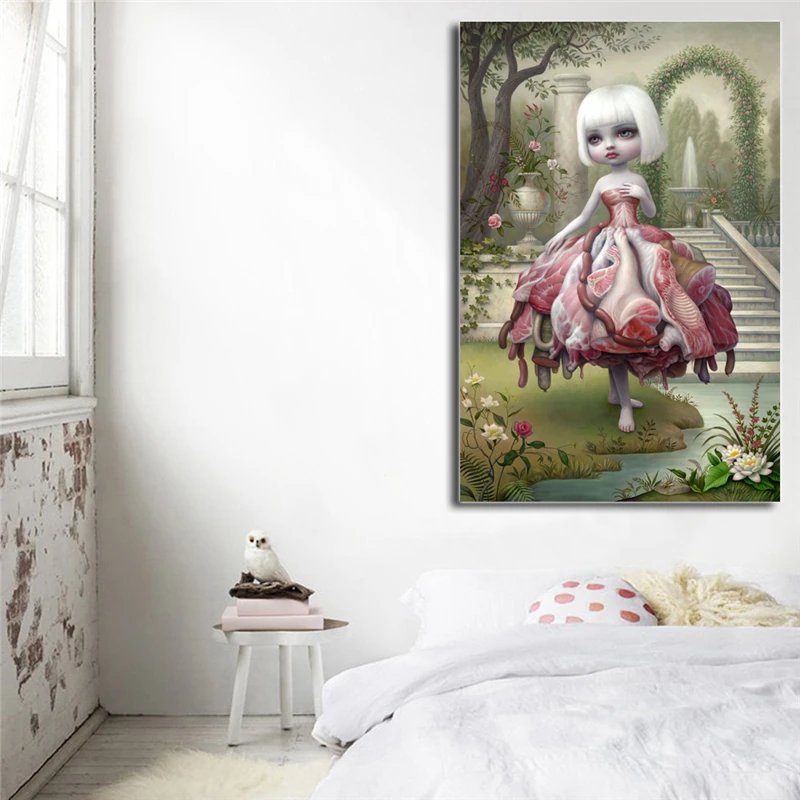 Обои Mark Ryden гей 90 х художественный плакат на холсте картина стену печать