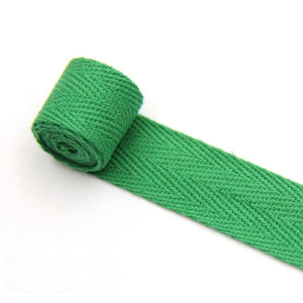 green Цветной 10 мм шеврон хлопок ленты тесьма сельдь Bonebinding ленты кружева обрезки для упаковки аксессуары DIY 3 ярдов - Цвет: green