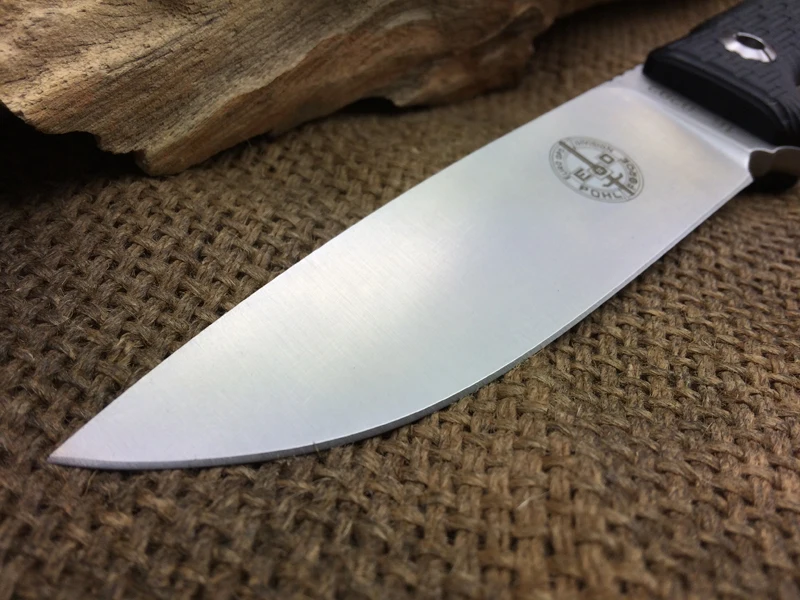 Поль Force lionsteel Охота фиксированной Ножи для шашлыков D2 лезвие G10 Ручка Тактический