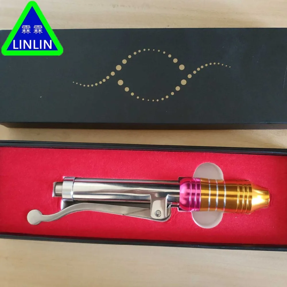 LINLIN маленький стальной пистолет распыления красоты инструмент needleless массаж