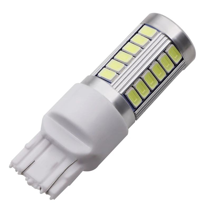 1x T20 7443 W21/5W 33 светодиодный 5630 5730 smd Автомобильные стоп сигналы Противотуманные