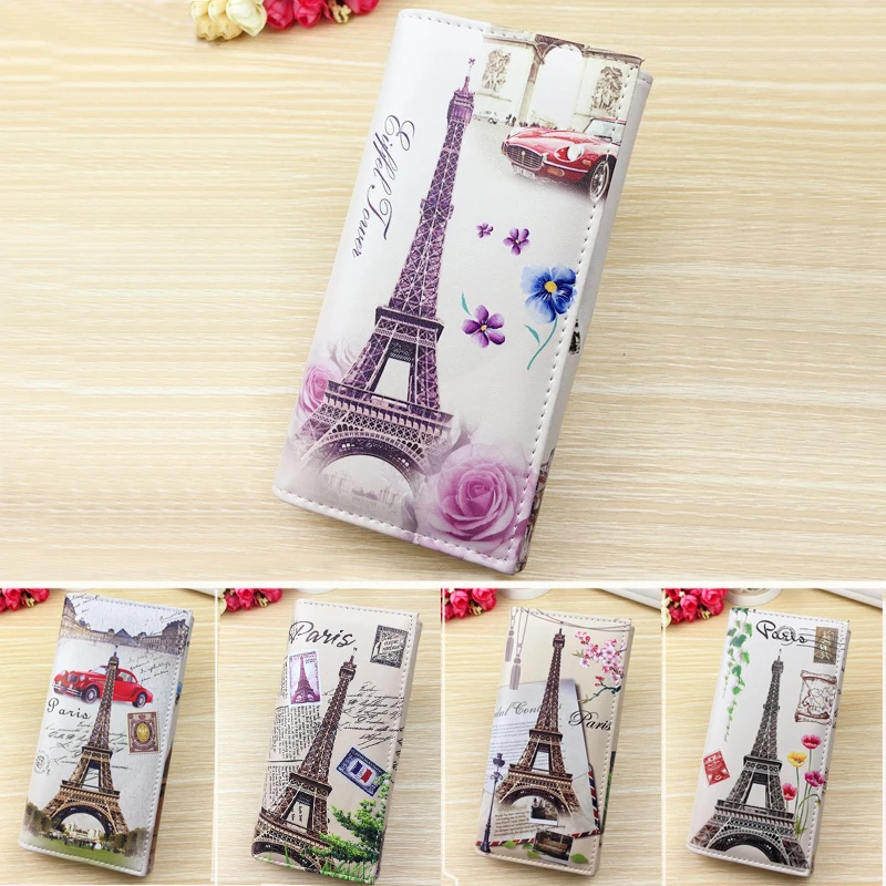 Лидер продаж Женский Длинный кошелек 11 цветов из искусственной кожи женские