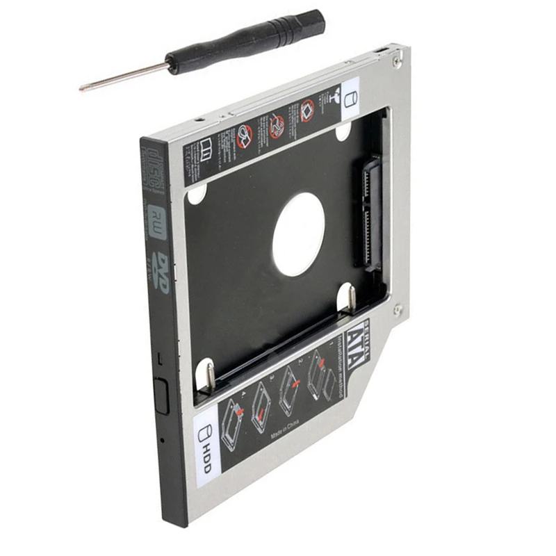 12 7 мм SATA 2nd SSD HDD Caddy для HP ProBook 6360b 6470b 6475b 6570b 6575b 6555b жесткий диск Caddy|Жёсткие диски и
