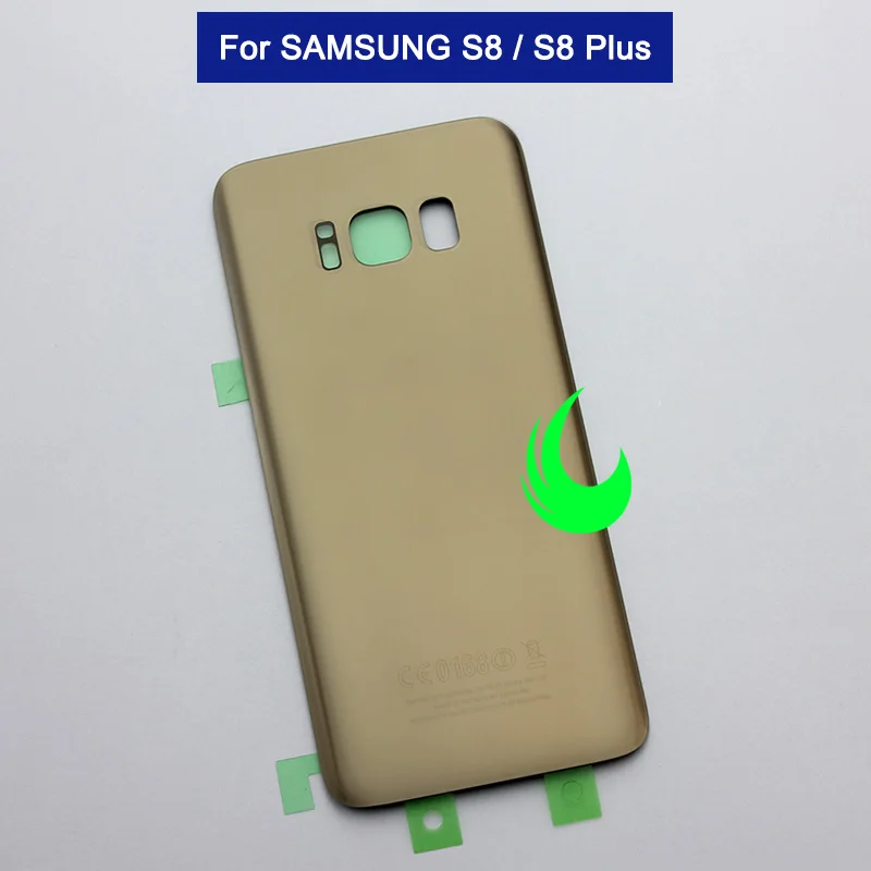 Оригинальный сзади Стекло для Samsung Galaxy S8 g950 G950F + плюс G955 G955F S8plus Батарея Крышка