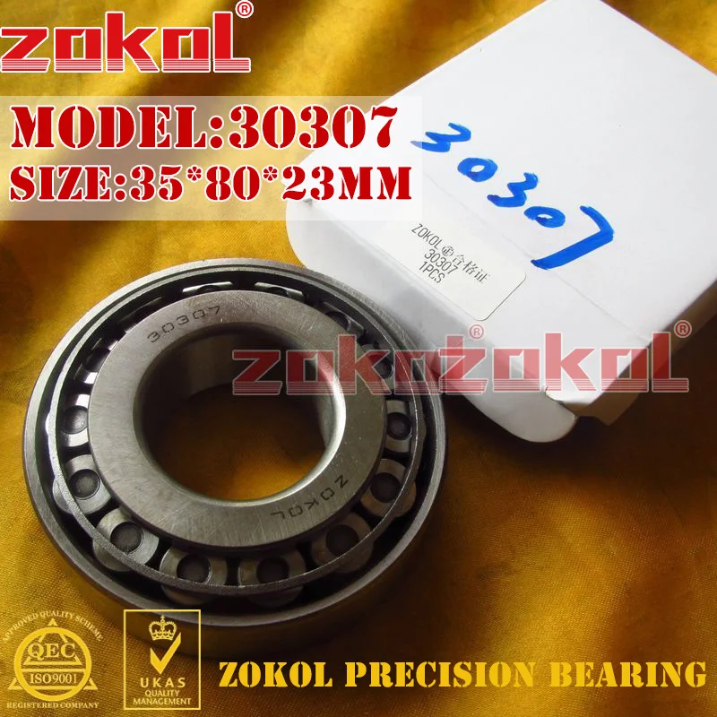 

ZOKOL bearing 30307 7307E Tapered Roller Bearing 35*80*23mm