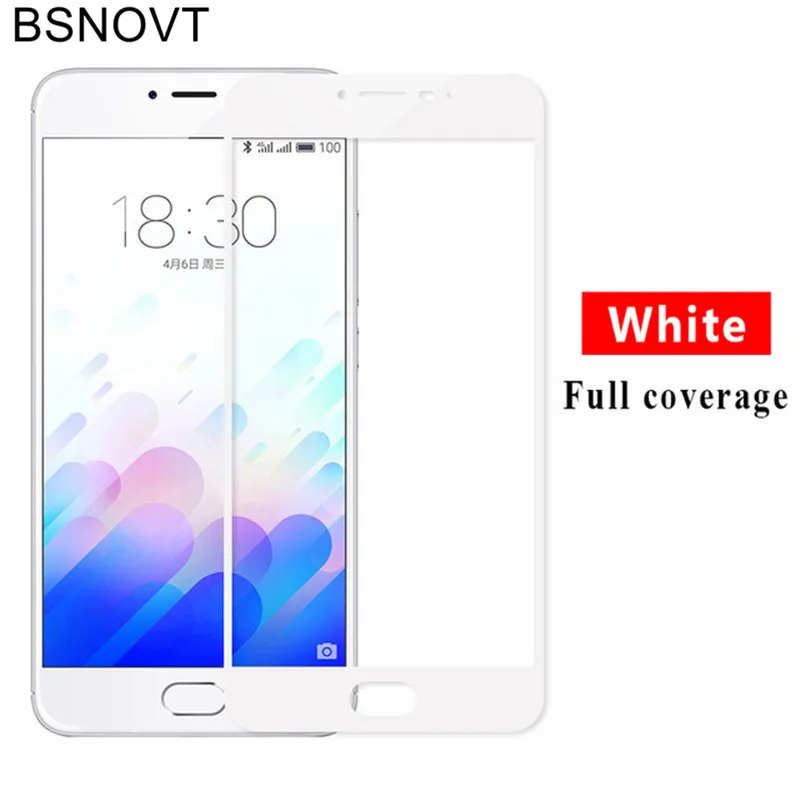 2 шт защита экрана Meizu M3 Note стекло закаленное для полное покрытие Meilan 3 пленка