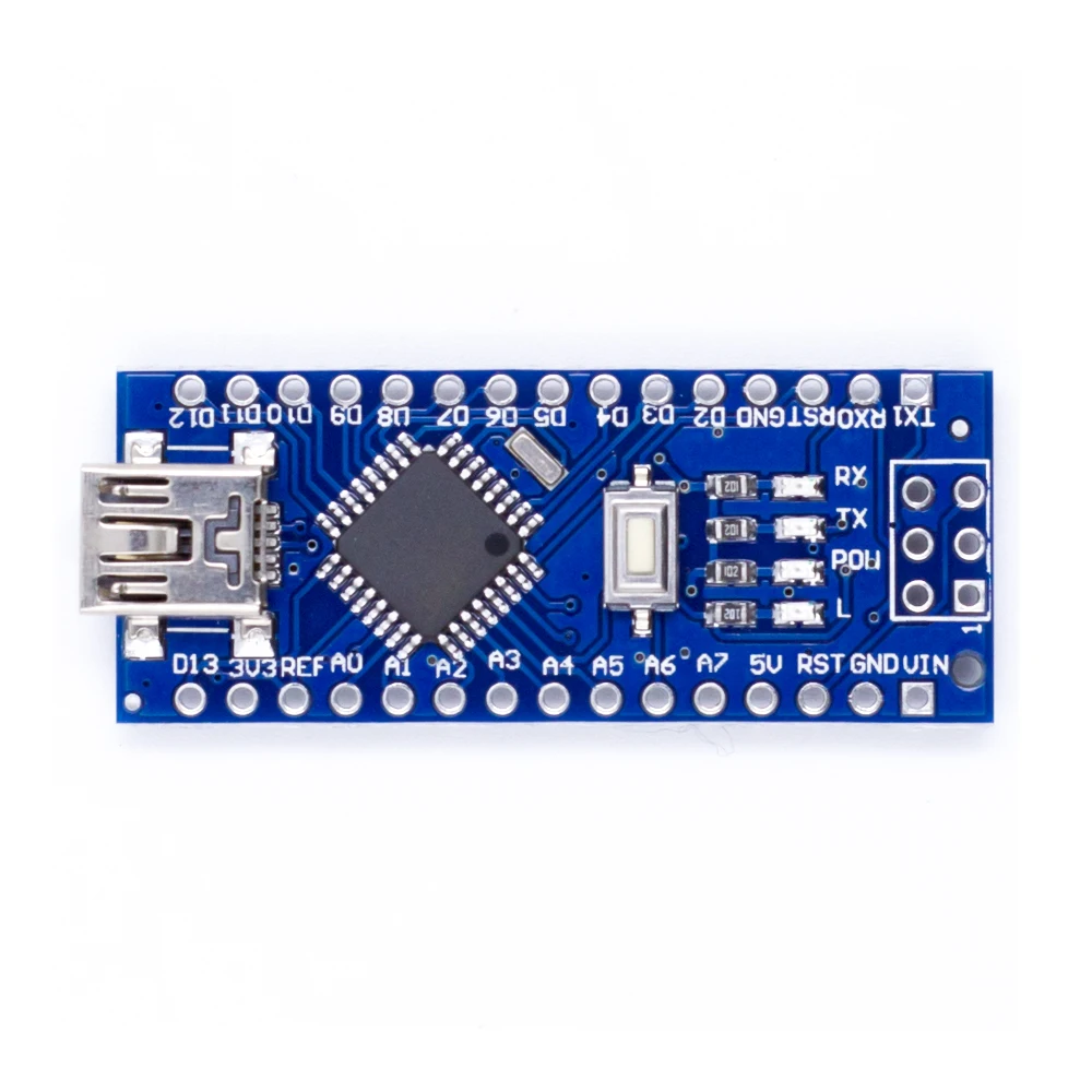 Unsoldered Nano Nano Mini USB с Загрузчиком совместимый контроллер Nano 3,0 Для arduino CH340 USB драйвер 16 МГц Nano v3.0 ATMEGA328P - Цвет: Unsoldered Nano