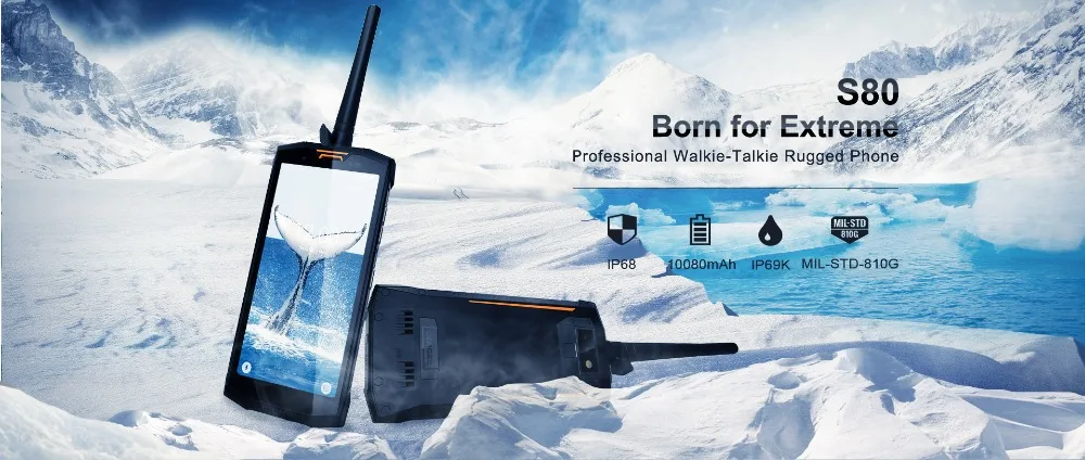 DOOGEE S80 4G смартфон Helio P23 6 ГБ 64 Гб 5,99 дюйма 10080 мАч 16 МП IP68/IP69K водонепроницаемый OTG NFC PTT Walike Talkie мобильный телефон