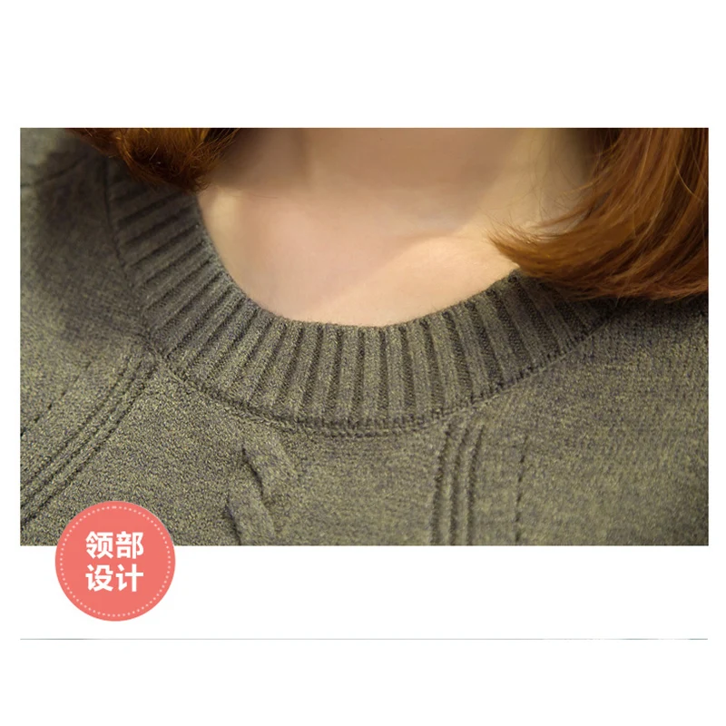 Women Knitted Sweater And Pullovers Korean Style Fashion Jumper Sweaters Winter Autumn 2019 New Lady | Женская одежда