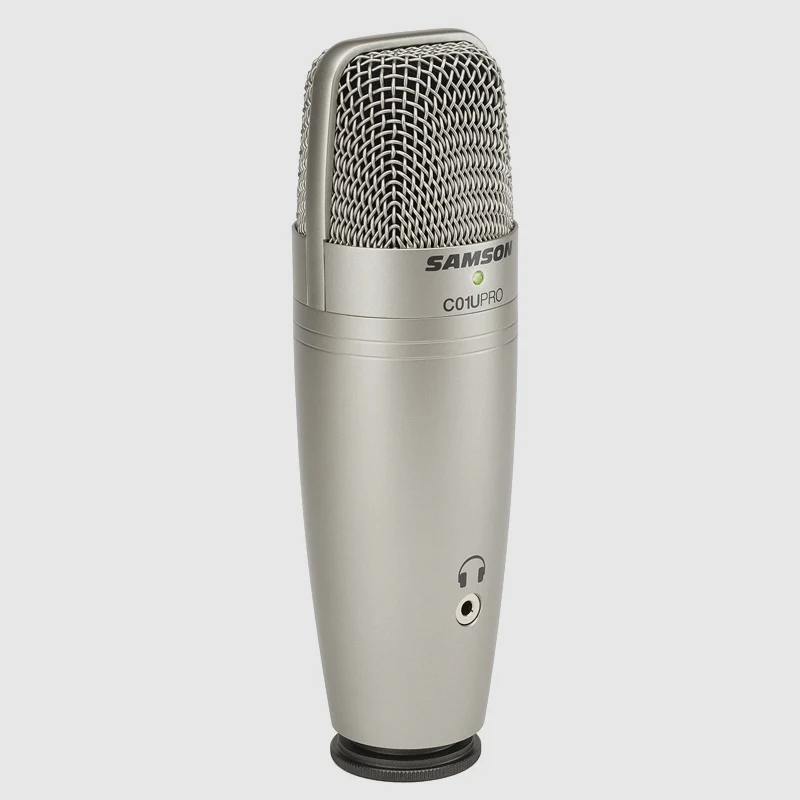 Оригинальный Samson C01U Pro (+ Самсон подарок ветрового стекла) USB конденсаторный