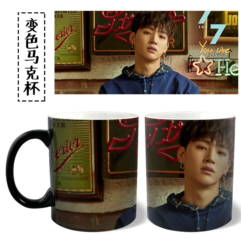 [MYKPOP]GOT7 JB YOU ARE 7 OF Coffee Mug керамическая чашка для воды молока креативная коллекция