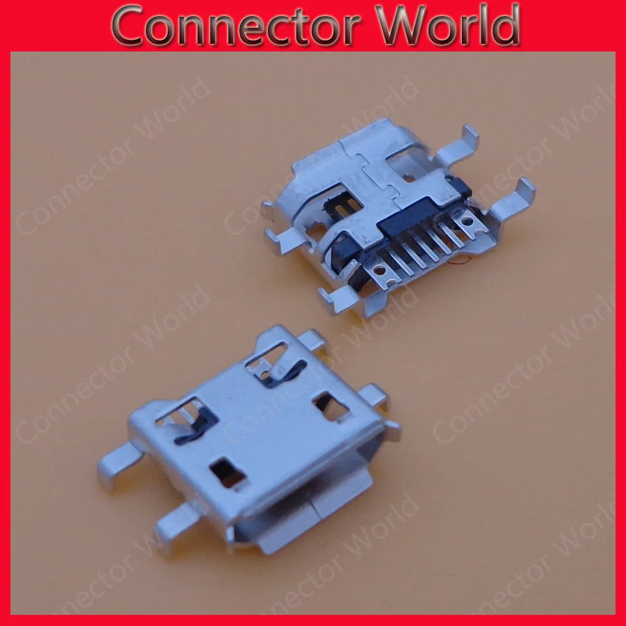 10-1000 шт./лот для LG Mytouch Q C800 7-контактный Micro USB зарядный порт док-разъем мини usb