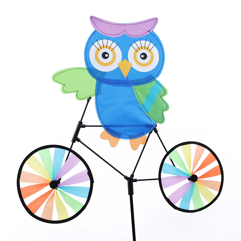 3d животное сова на велосипеде фотоальбом детские игрушки сад газон вечерние