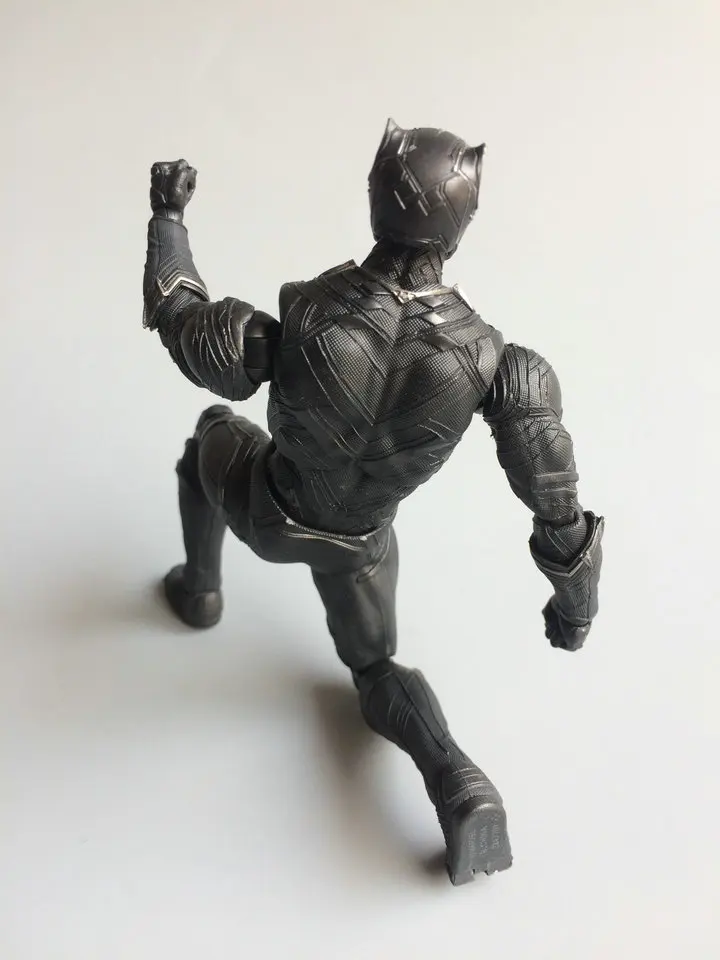 Moive Figure 16 см Капитан Америка Гражданская война Черная пантера ПВХ фигурка
