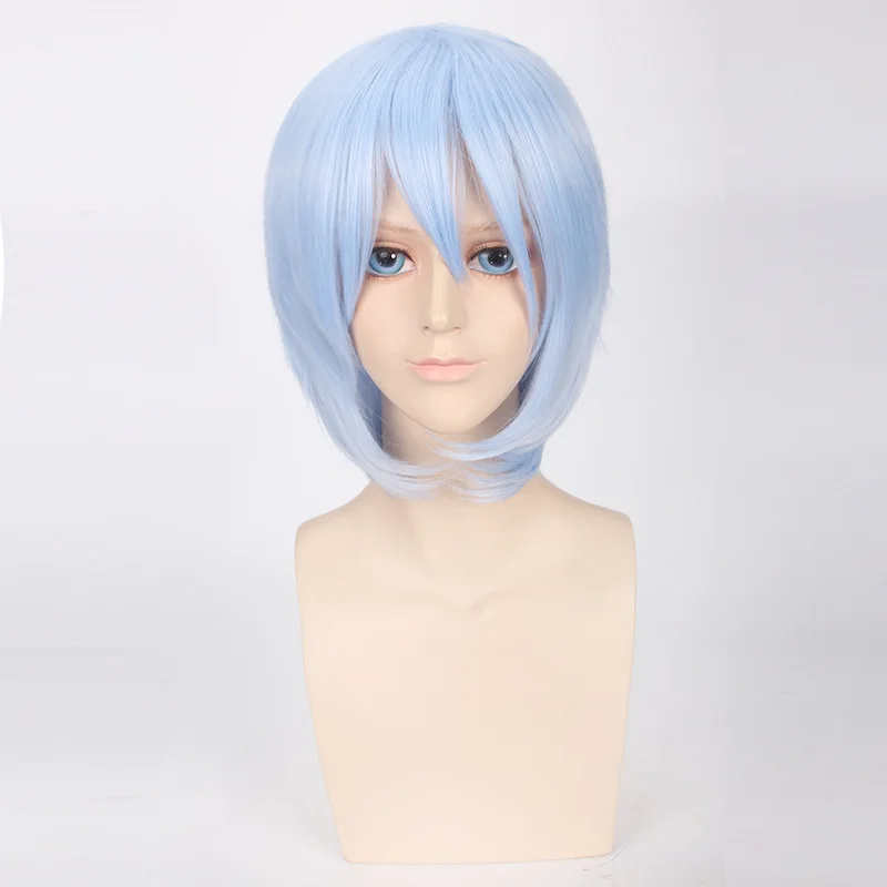Парик для косплея аниме IDOLiSH7 Tamaki Yotsuba термостойкие синие короткие синтетические