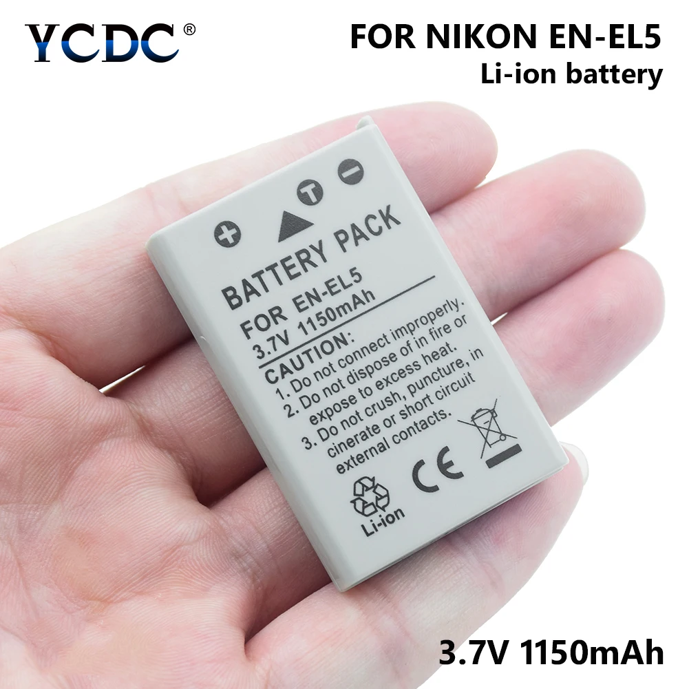 EN-EL5 RU EL5 ENEL5 Перезаряжаемые Камера Батарея для Nikon Coolpix 3700 4200 5200 P100 P3 P4 P500 P510 P5000 P5100 P6000 P80 P90