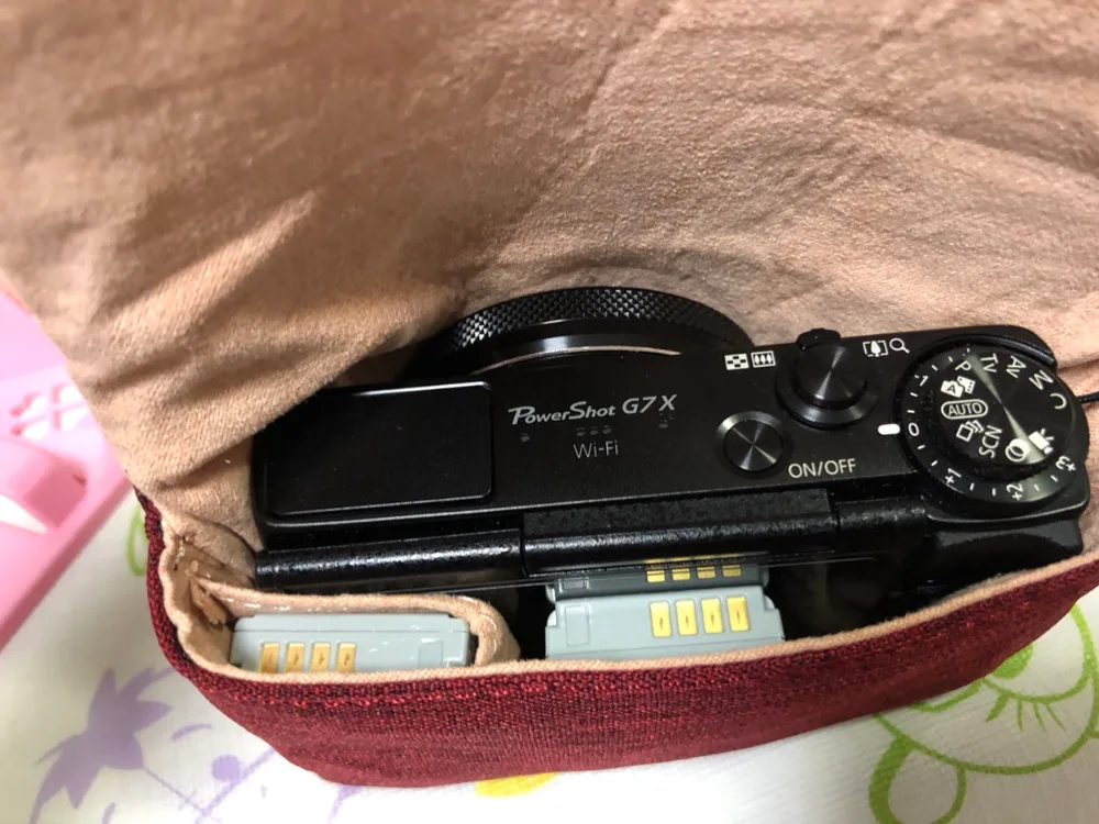 Нейлоновая сумка для хранения камеры Roadfisher Sony RX100 RX100II RX100M2 M3 M4 M5 Canon G7X G7X2 G9X Panasonic LX10