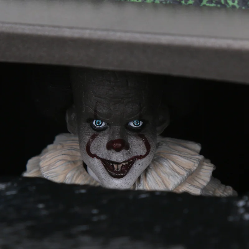 NECA Stephen King's IT Ultimate Joker Pennywise набор аксессуаров фигурка ПВХ фигурка Коллекционная модель игрушки 4-8 см