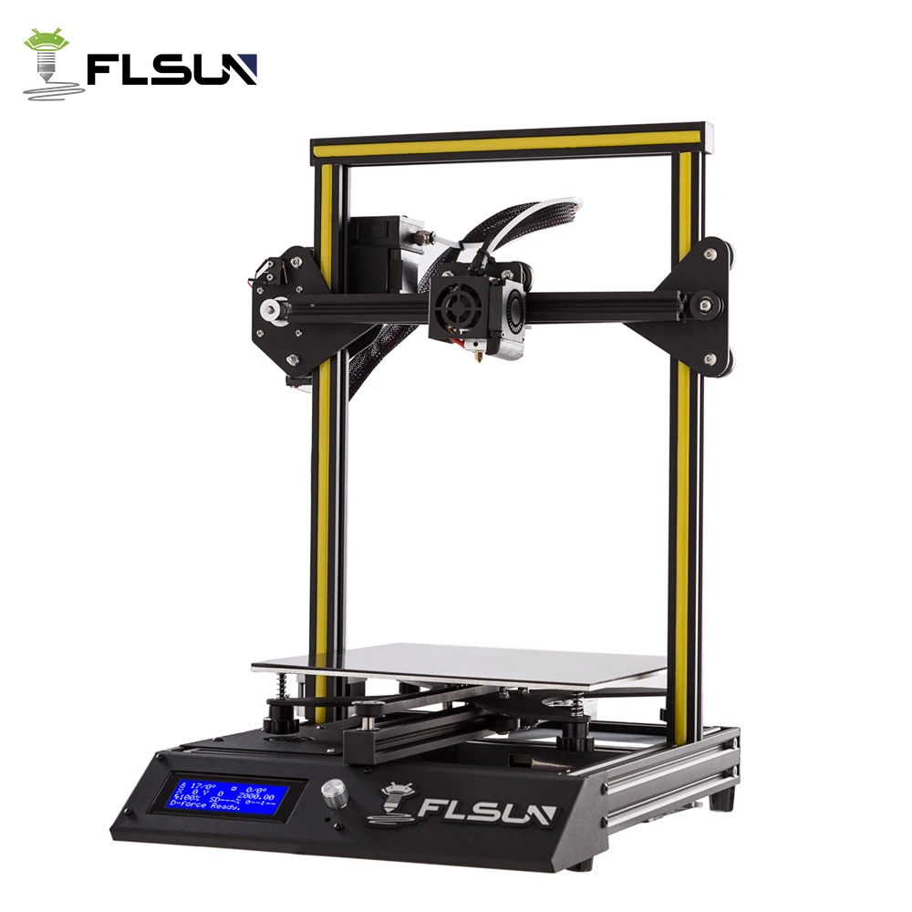 Flsun F4 3d принтер Высокая точность предварительная сборка большой размер FLSUN с