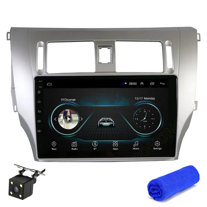 CAR GPS CAM 2.5D Android 9,0 Автомобильный мультимедийный плеер для Great Wall Voleex C30 2012 2013 Авторадио автомобильный DVD gps-навигация, радио, стерео BT - Цвет: CAR GPS CAM