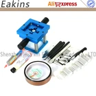Станция для реболлинга BGA с ручным хвостовиком, Оловянное крепление BGA + Универсальный трафарет 90*90 мм + паяльная паста + Пинцет