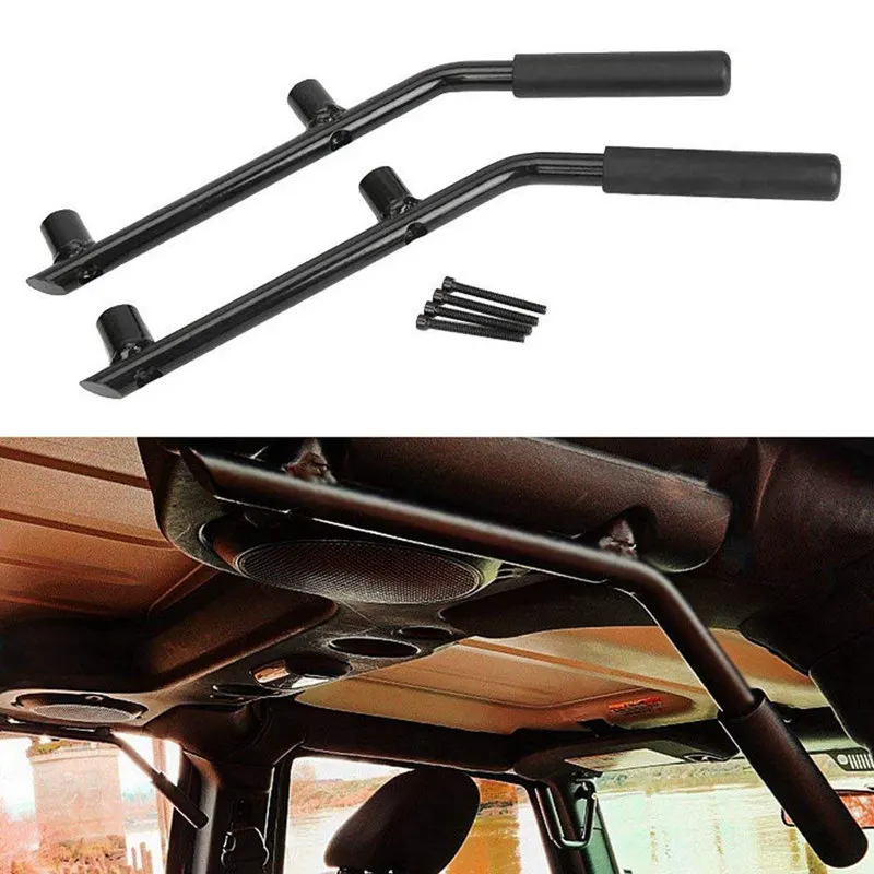 KaTur 1 пара задняя поручень для Jeep Wrangler JK Rubicon Sahara Sport 2007 2018 2/4 дверь из твердой стали