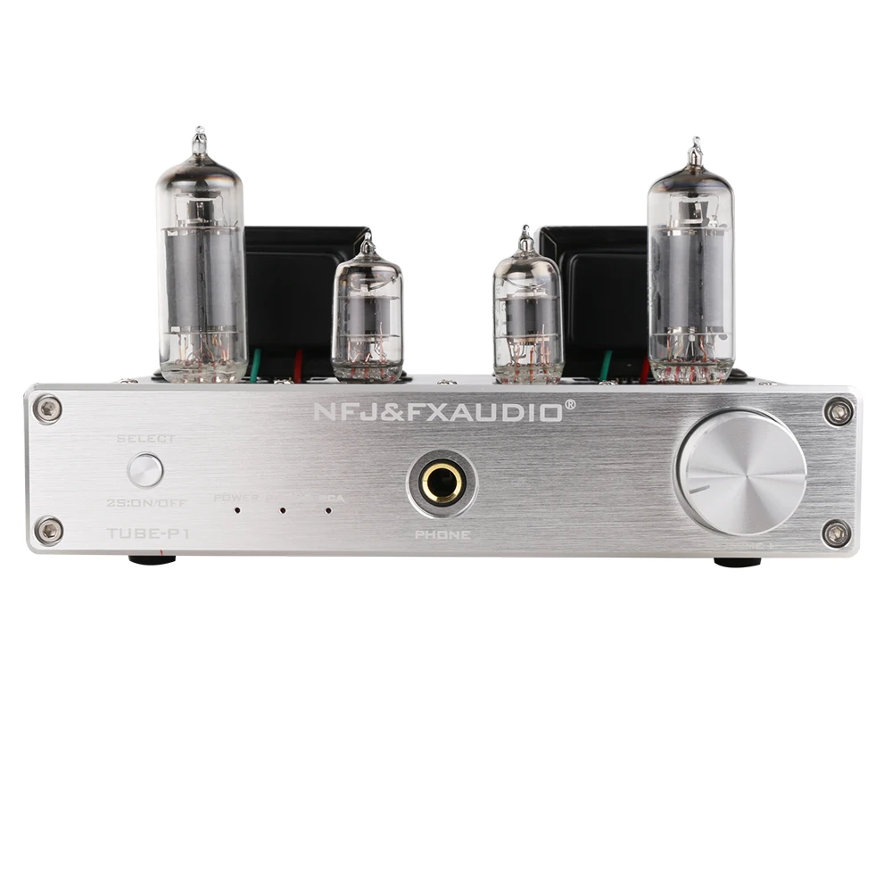 FX AUDIO 6J1 6P1 HIFI MCU односторонний классический Настольный усилитель мощности для