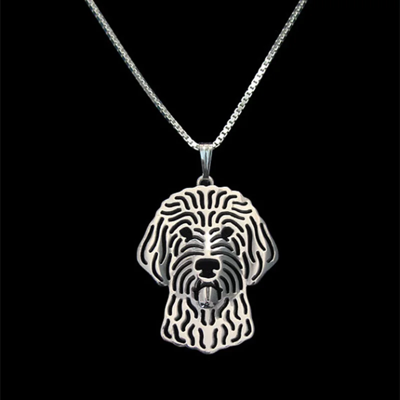 

New Unique Romantic Gold Silver Color Labradoodle Pendant Necklace Hunger Games Necklace Women Best Friend Choker
