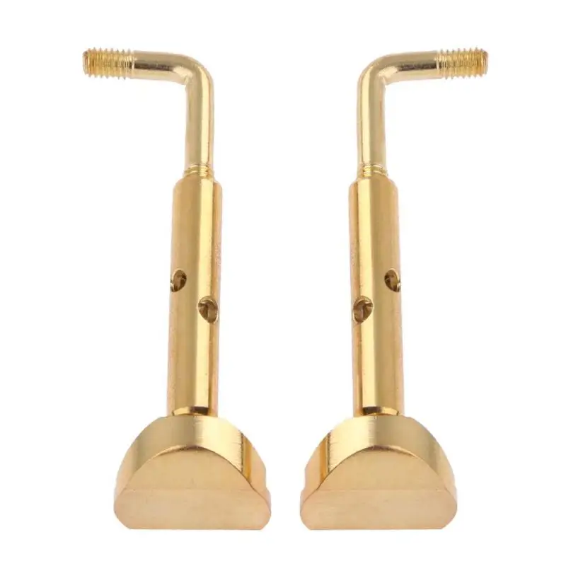 2 шт./компл. регулируемые медные зажимы для подставки скрипки 3/4 4/4 набор