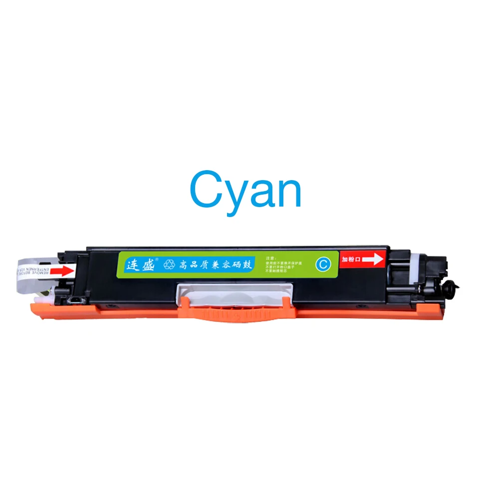 1 шт. CE310A CE311A CE312A CE313A совместимый цветной тонер-картридж 126A для HP LaserJet CP1025 M175A M175NW