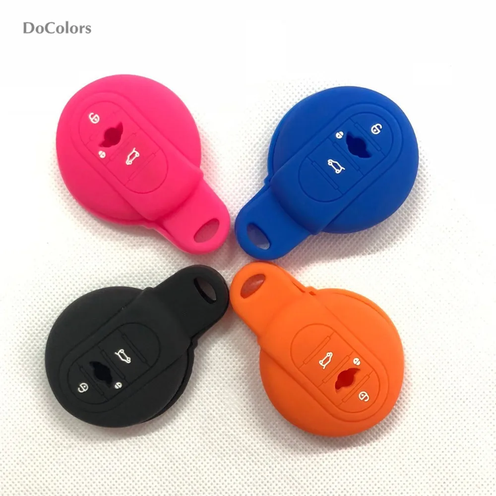 DoColors силиконовый брелок для ключей Набор BMW Mini Cooper Poadster Coupe Countryman Paceman R55 R56 R57 R60 F55 F56