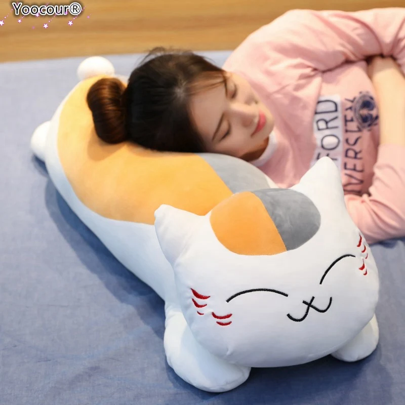3 50/70/85/105 см Natsume Nyanko сенсей аниме кошка плюшевая кукла игрушка Кот Подушка на день рождения Рождественский подарок для Для детей - Color: 3