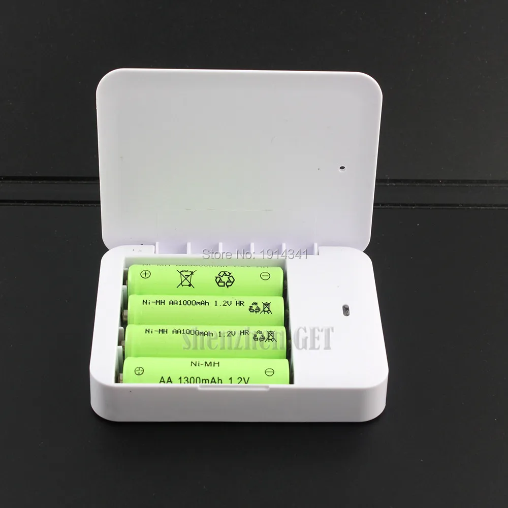 SZAICHGSI Powerbank Portable 4X AA Battery Travel Emergency USB Power Bank Charger for Mobile Phone Wholesale 300pcs/lot | Мобильные